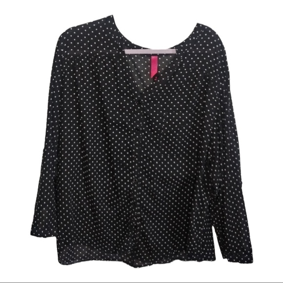 Pure Energy Pokadot Top Sz 4 - Picture 1 of 5